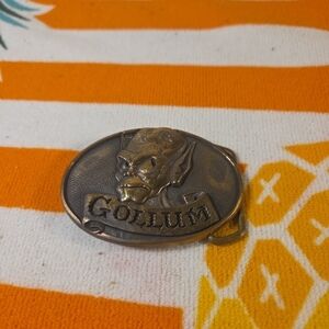 Vintage 1979 Tolkien Enterprise Gollum BTS Belt Buckle Hobbit Lord Of The Rings